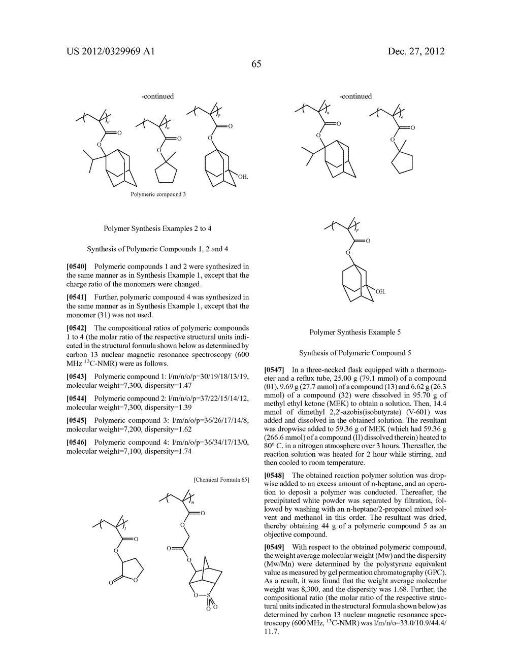 POSITIVE RESIST COMPOSITION AND METHOD OF FORMING RESIST PATTERN - diagram, schematic, and image 66