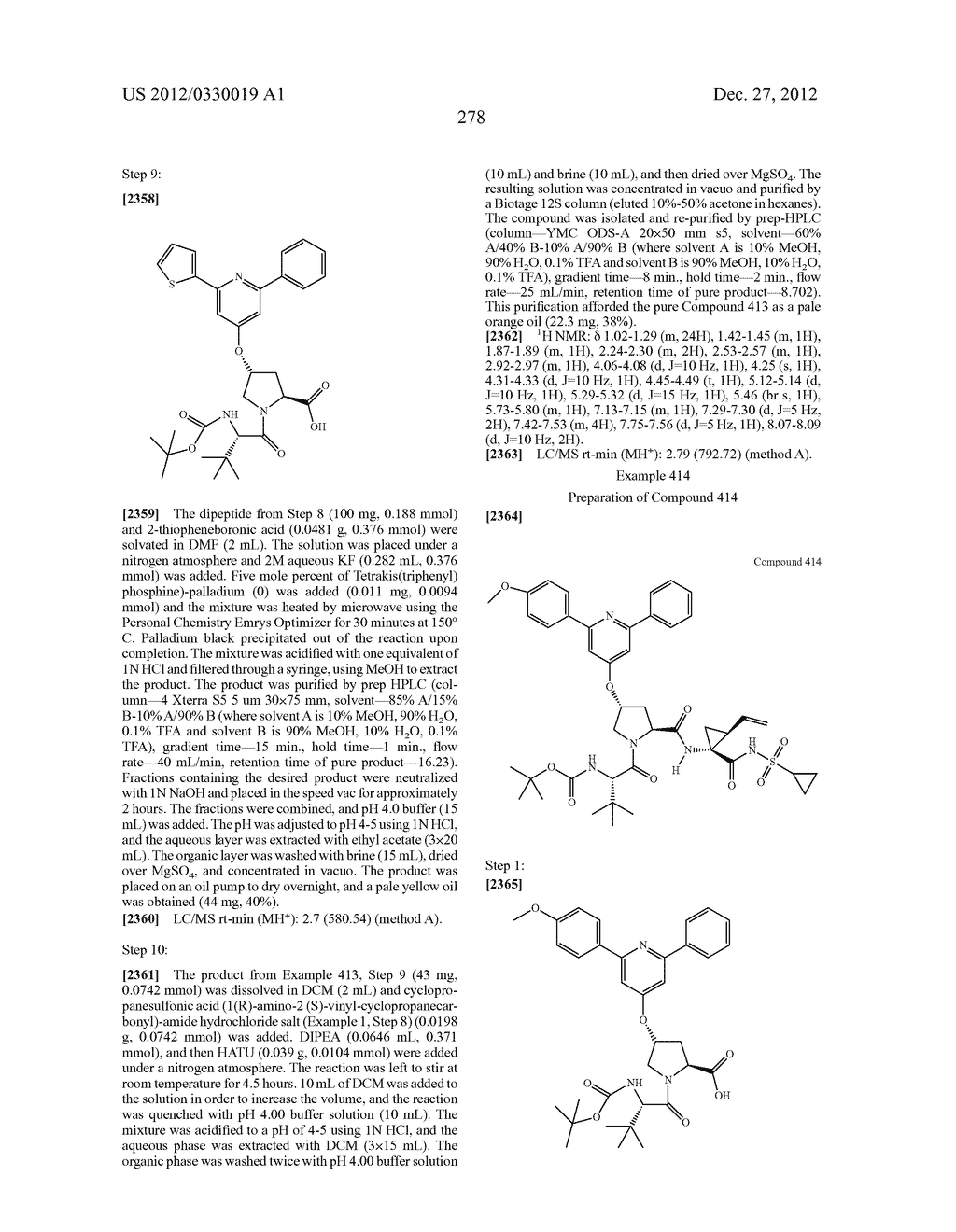 Hepatitis C Virus Inhibitors - diagram, schematic, and image 276