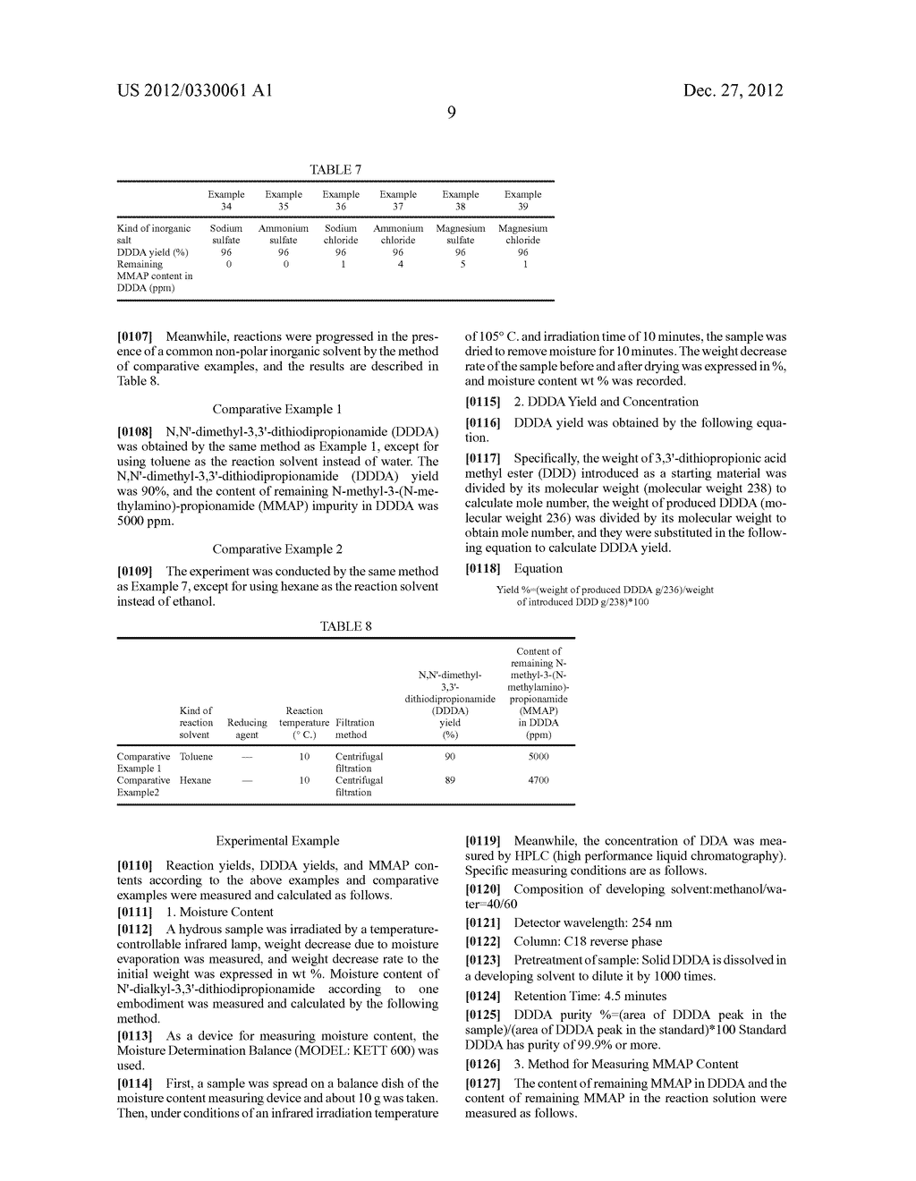 PREPARATION METHOD OF N,N'-DIALKYL-3,3'-DITHIODIPROPIONAMIDE - diagram, schematic, and image 10