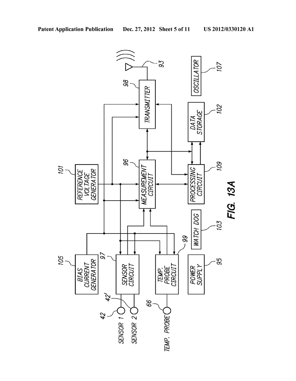 Analyte Monitoring: Stabilizer for Subcutaneous Glucose Sensor with     Incorporated Antiglycolytic Agent - diagram, schematic, and image 06