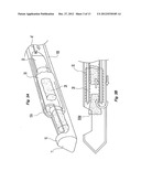 SINGLE-INSERTION, MULTIPLE SAMPLING BIOPSY DEVICE USABLE WITH VARIOUS     TRANSPORT SYSTEMS AND INTEGRATED MARKERS diagram and image