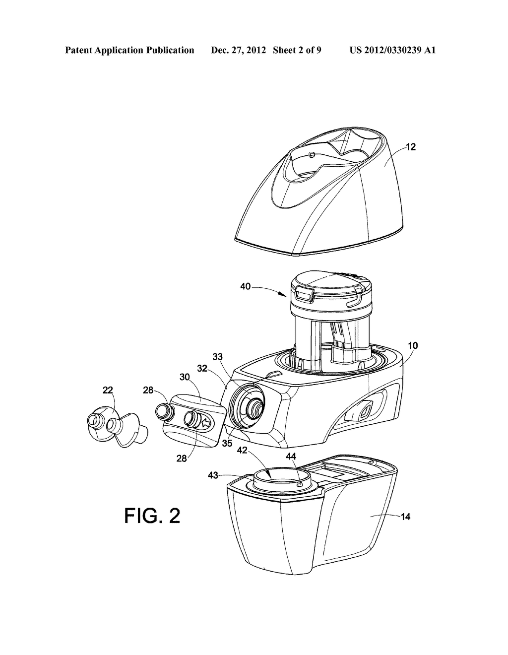 NASAL IRRIGATION DEVICE AND SYSTEM WITH FAUX COLLAPSIBLE CARTRIDGE ELEMENT - diagram, schematic, and image 03