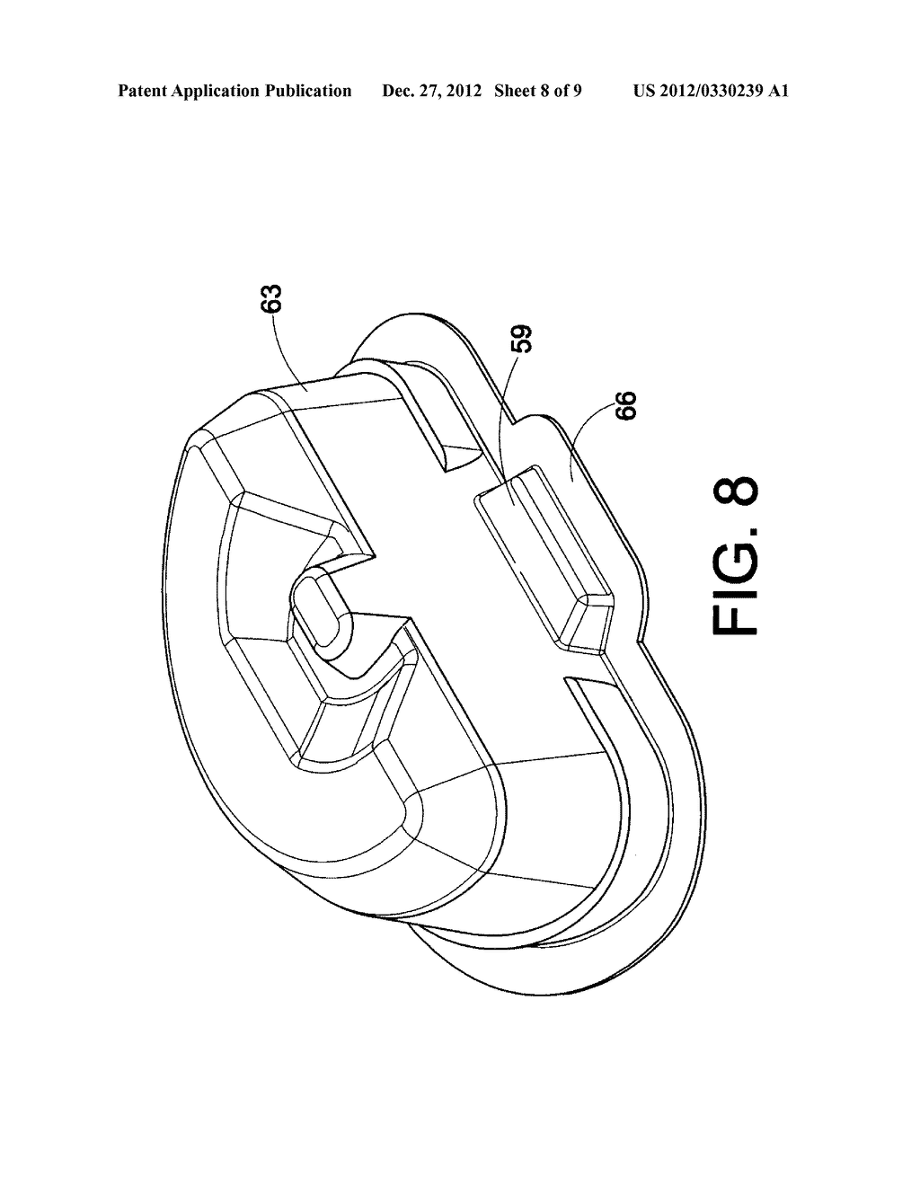 NASAL IRRIGATION DEVICE AND SYSTEM WITH FAUX COLLAPSIBLE CARTRIDGE ELEMENT - diagram, schematic, and image 09