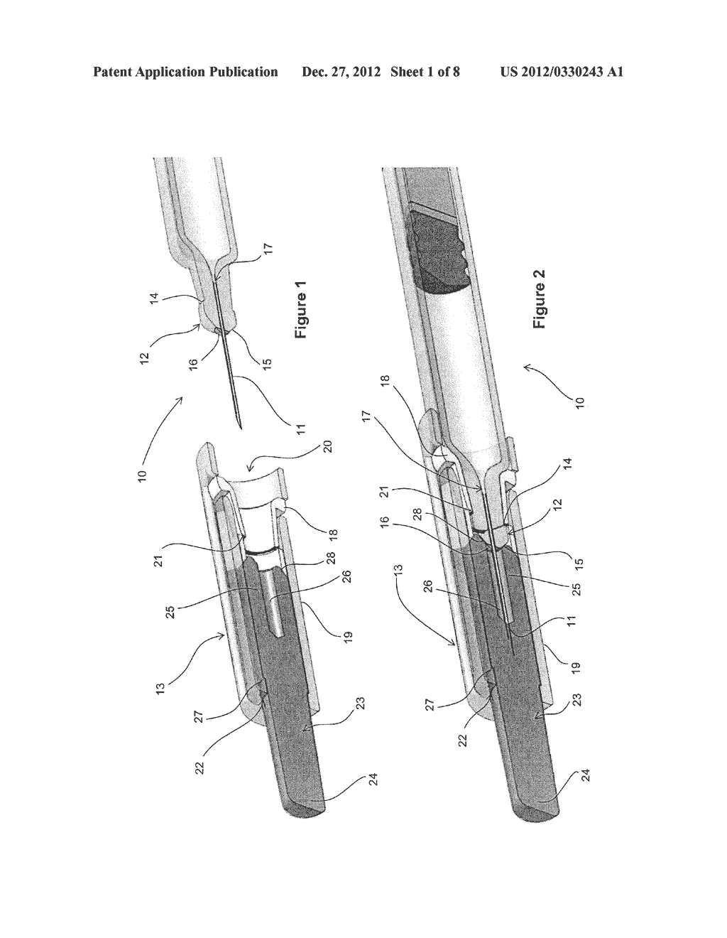 Medical Needle Cover Arrangement - diagram, schematic, and image 02