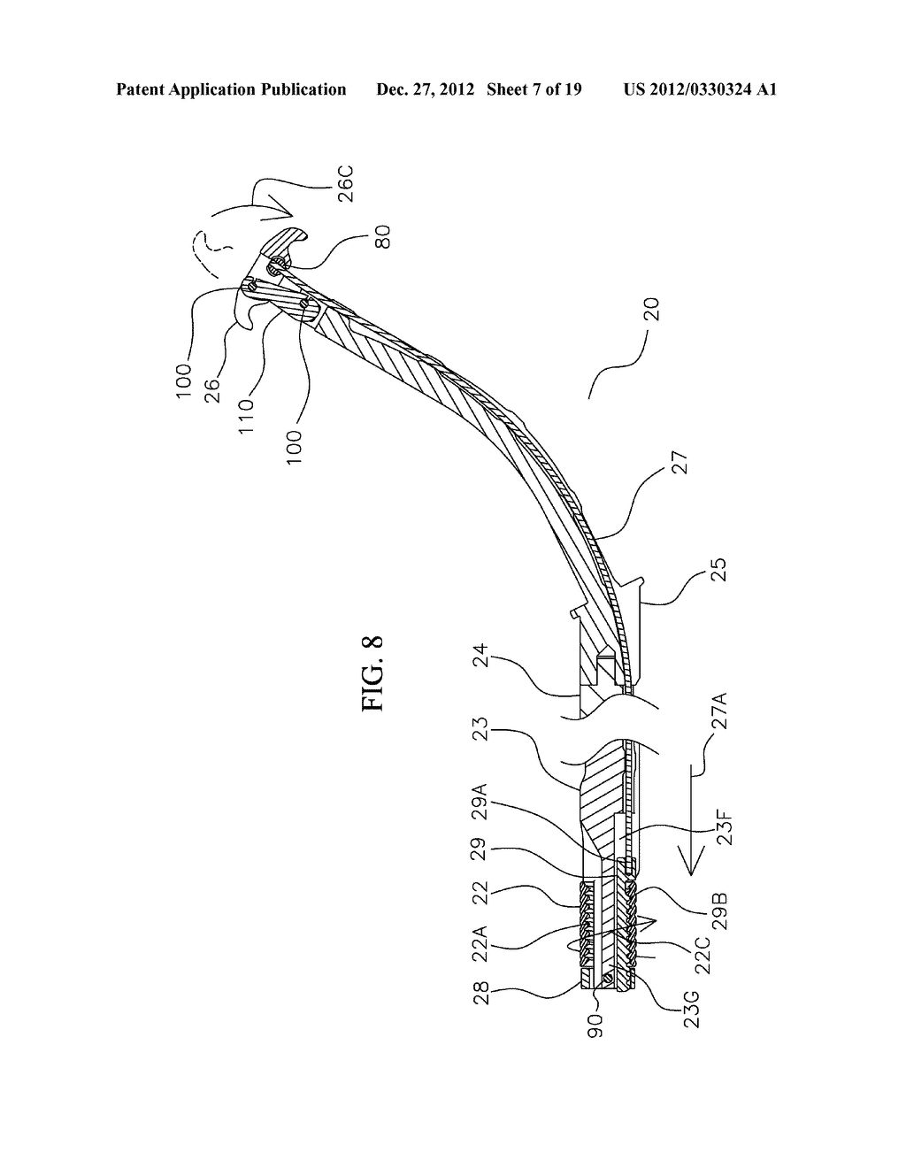 ERGONOMIC, LIGHTED UTERINE MANIPULATOR WITH CAUTERY - diagram, schematic, and image 08