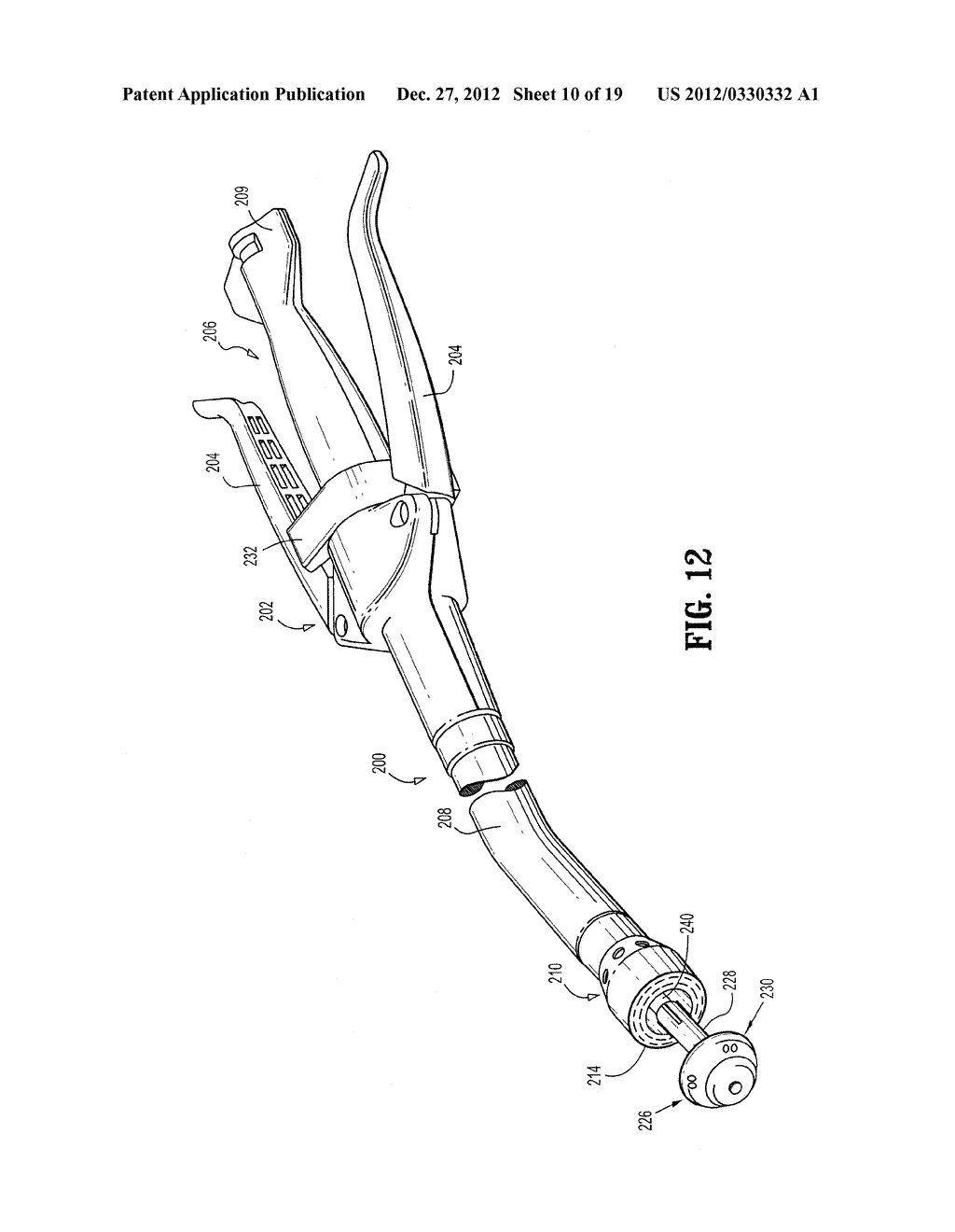 Surgical Apparatus and Structure for Applying Sprayable Wound Treatment     Material - diagram, schematic, and image 11