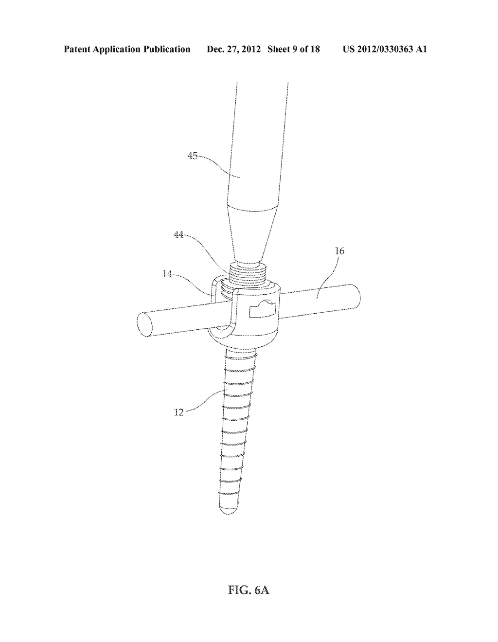 FASTENER ASSEMBLY THAT FASTENS TO POLYAXIAL PEDICLE SCREW - diagram, schematic, and image 10