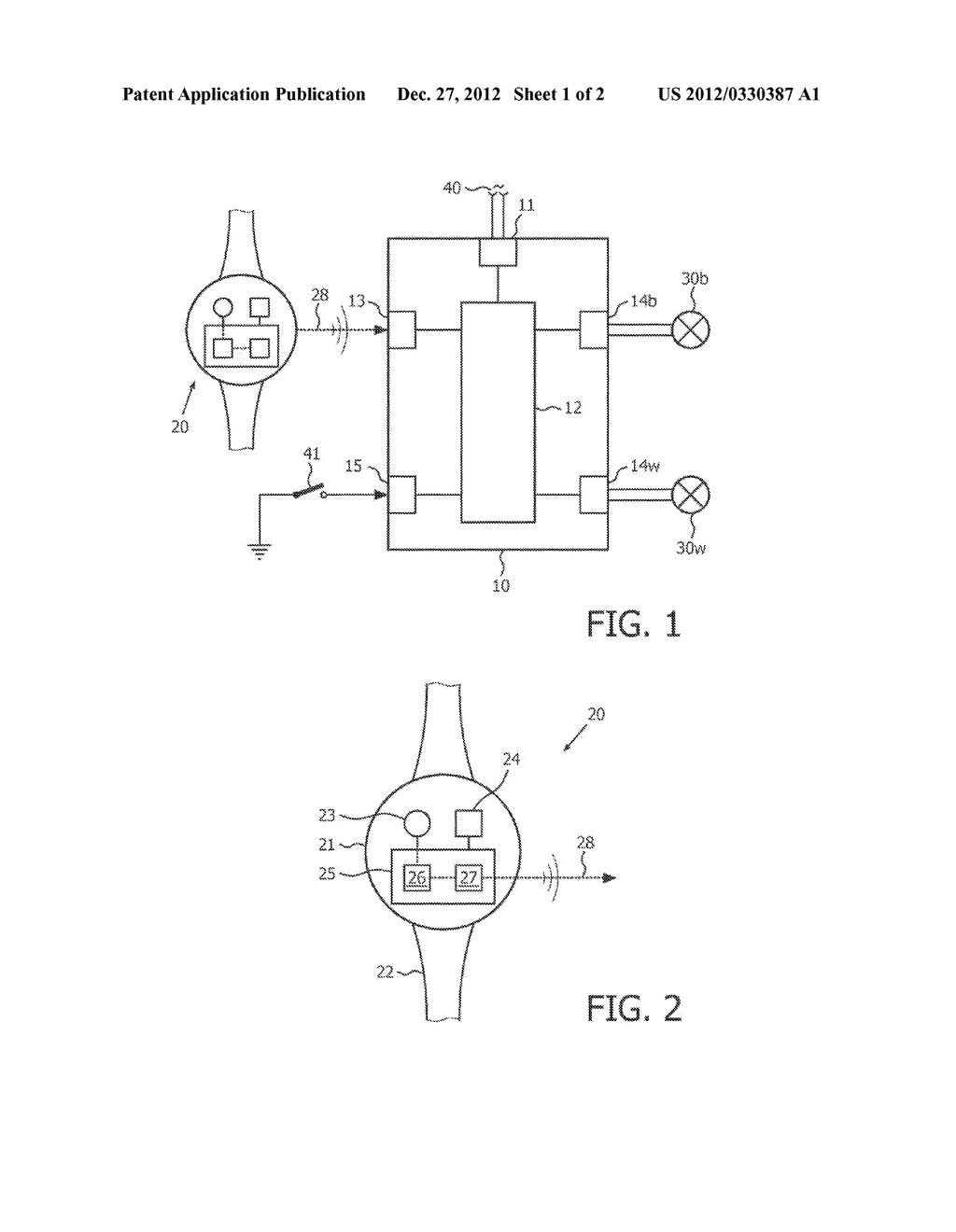 CONTROL DEVICE, WEARABLE DEVICE AND LIGHTING SYSTEM FOR LIGHT THERAPY     PURPOSES - diagram, schematic, and image 02