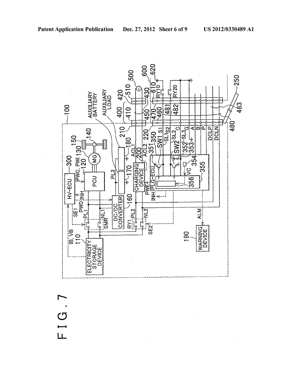 VEHICLE WITH EXTERNAL CHARGING - diagram, schematic, and image 07