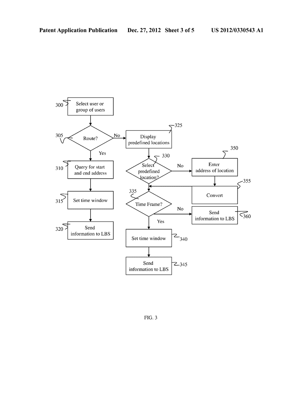 SYSTEM AND METHOD FOR PROVIDING PRIVACY AND LIMITED EXPOSURE SERVICES FOR     LOCATION BASED SERVICES - diagram, schematic, and image 04