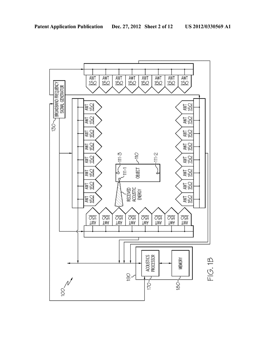 THERMAL ACOUSTIC IMAGING METHODS, SYSTEMS, AND APPARATUS FOR DETECTING     DEFECTS IN AN OBJECT - diagram, schematic, and image 03