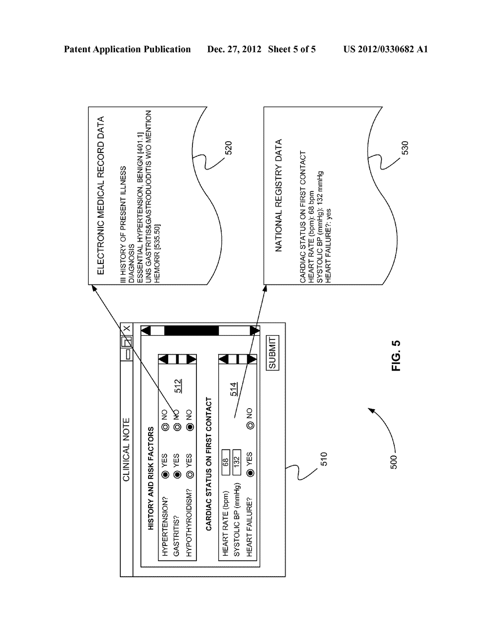 SYSTEMS AND METHODS FOR NATIONAL REGISTRY DATA COLLECTION AS PATIENT CARE     IS CONDUCTED - diagram, schematic, and image 06