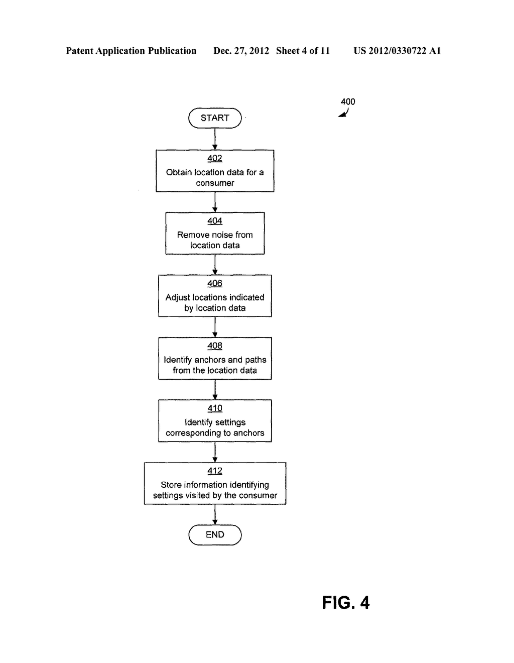 ADJUSTING A PROCESS FOR VISIT DETECTION BASED ON LOCATION DATA - diagram, schematic, and image 05