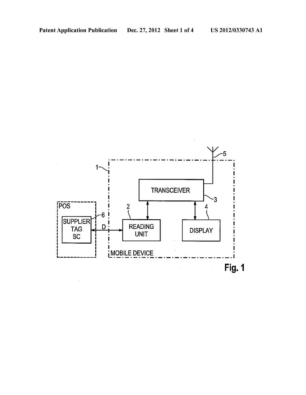 METHOD AND A SYSTEM FOR PROVIDING A SERVICE TRANSACTION FOR A MOBILE     DEVICE - diagram, schematic, and image 02