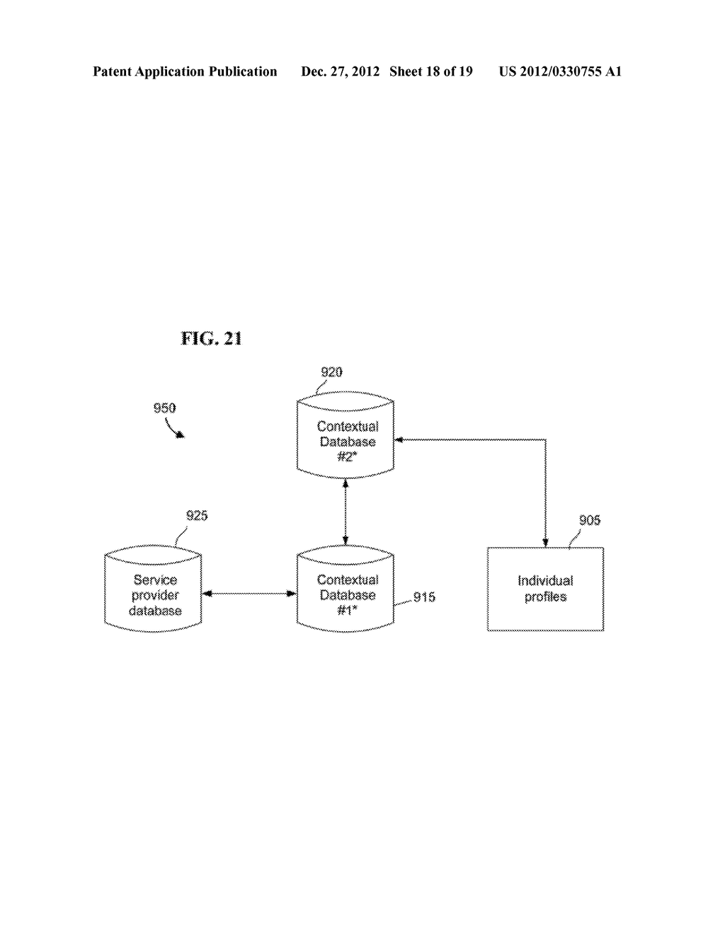 Communication Connectivity Via Context Association, Advertising     Sponsorship and Multiple Contact Databases - diagram, schematic, and image 19