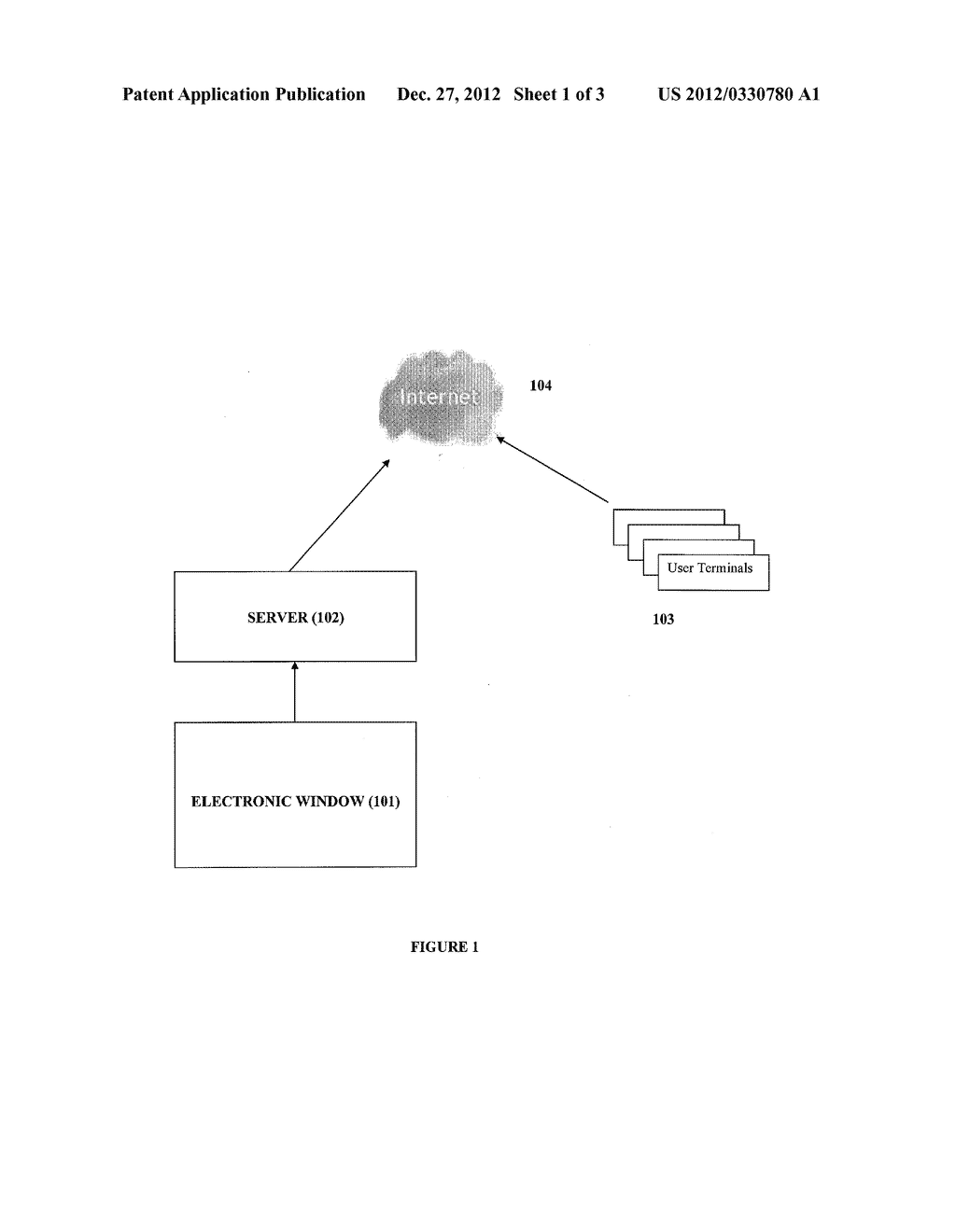 Electronic Window For Placing A Personalized Service Over A Communication     Network - diagram, schematic, and image 02