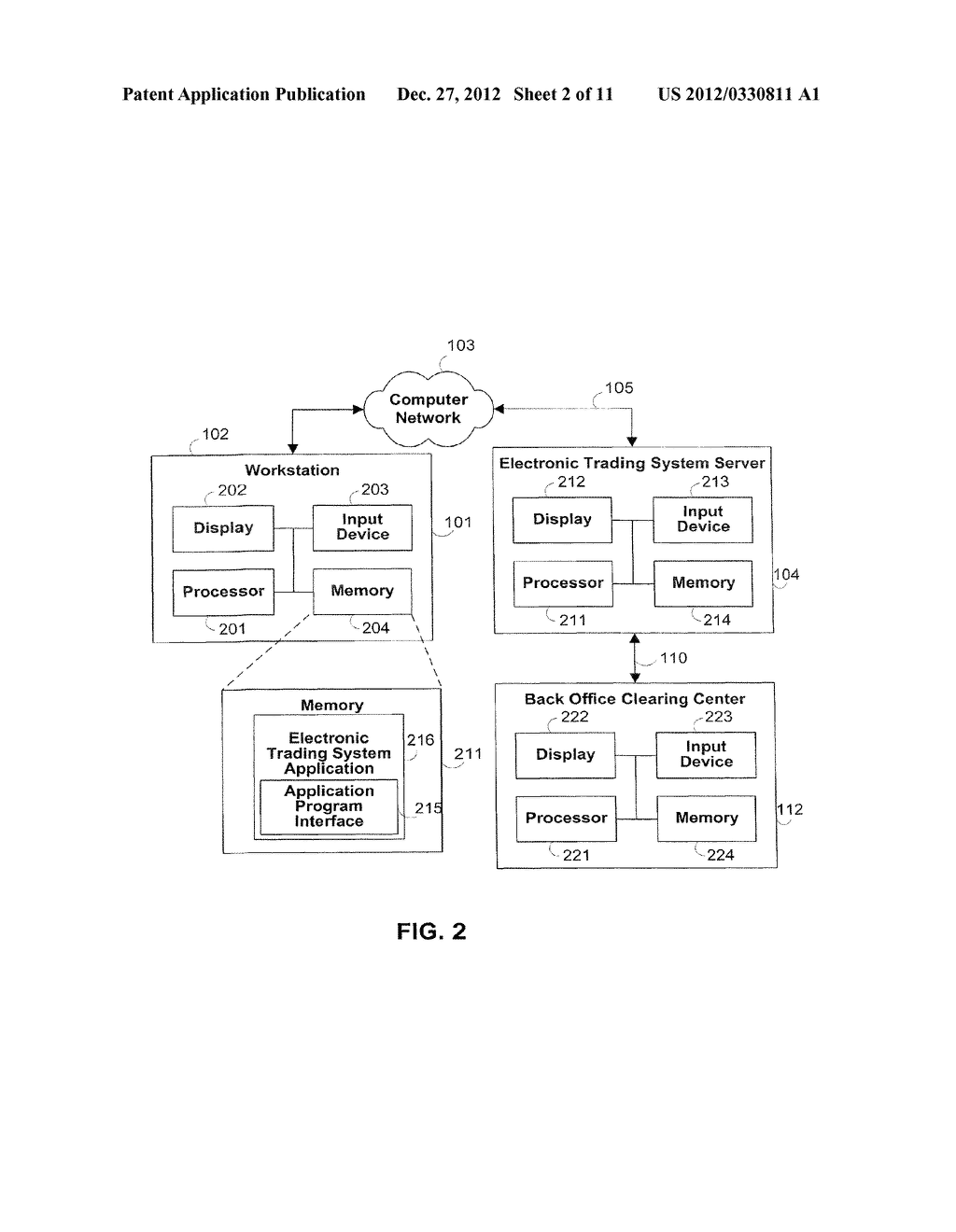 SYSTEMS AND METHODS FOR ESTABLISHING FIRST ON THE FOLLOW TRADING PRIORITY     IN ELECTRONIC TRADING SYSTEMS - diagram, schematic, and image 03