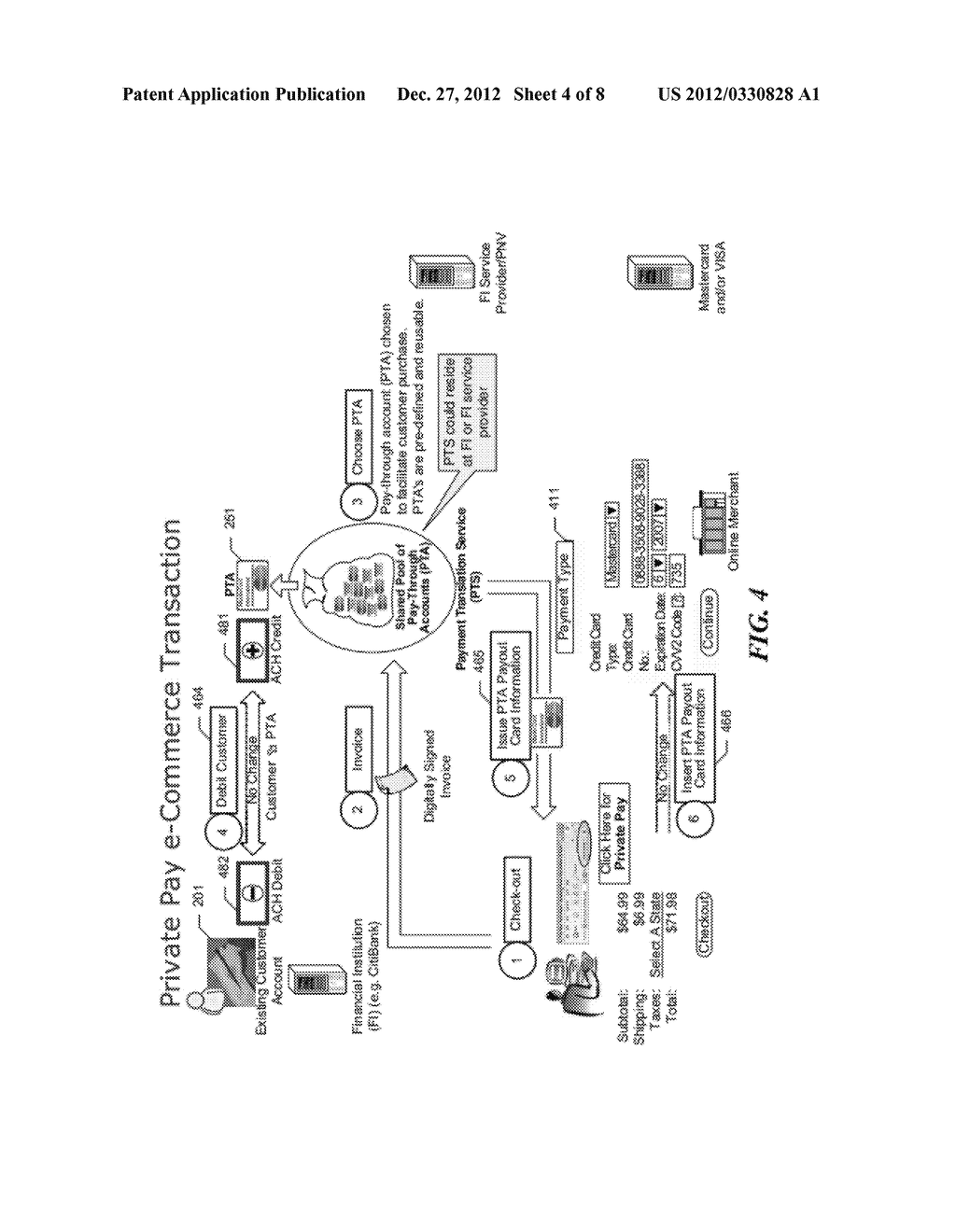 MECHANISM FOR FRAUD-RESISTANT CONSUMER TRANSACTIONS - diagram, schematic, and image 05