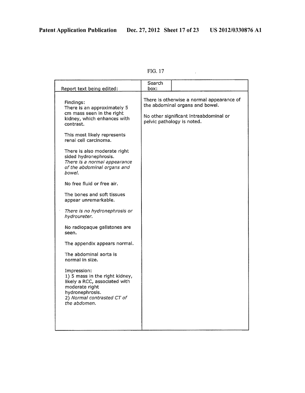 METHODS AND SYSTEMS FOR GENERATING MEDICAL REPORTS - diagram, schematic, and image 18