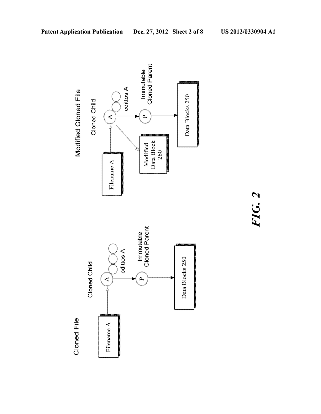 EFFICIENT FILE SYSTEM OBJECT-BASED DEDUPLICATION - diagram, schematic, and image 03