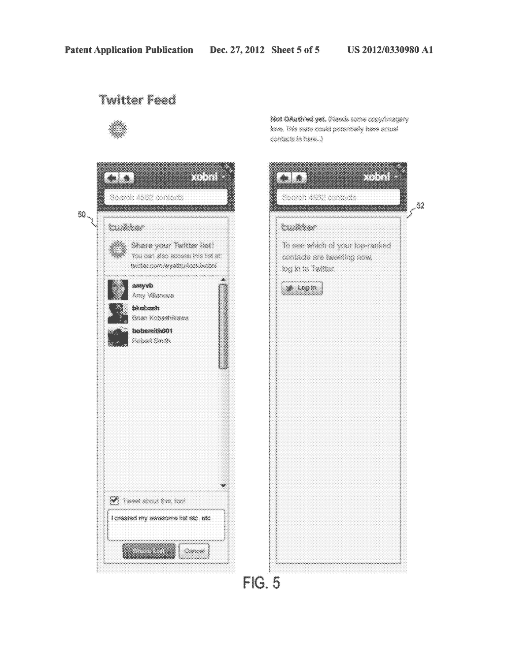 Personalizing an Online Service Based on Data Collected for a User of a     Computing Device - diagram, schematic, and image 06