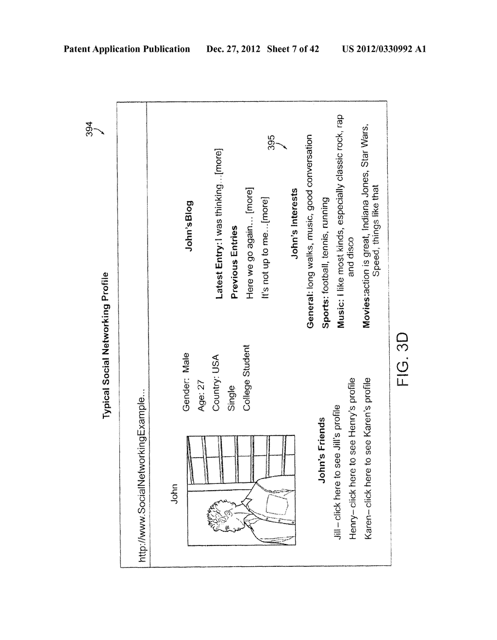 Recommendation Systems And Methods Using Interest Correlation - diagram, schematic, and image 08