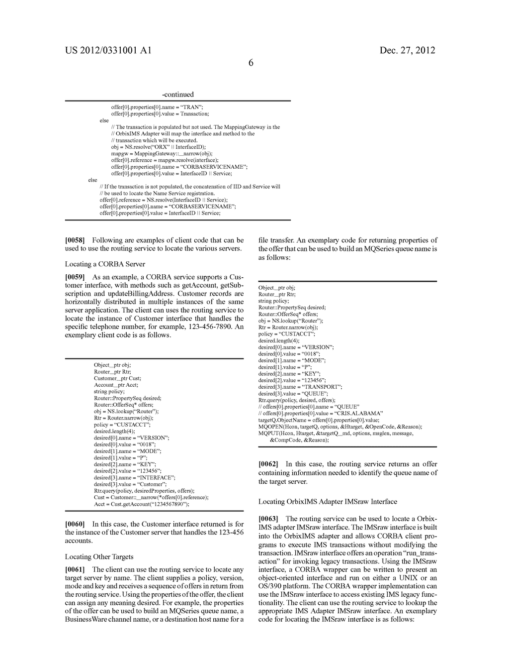 System and Method for Providing a Routing Service in Distributed Computing     Environment - diagram, schematic, and image 11