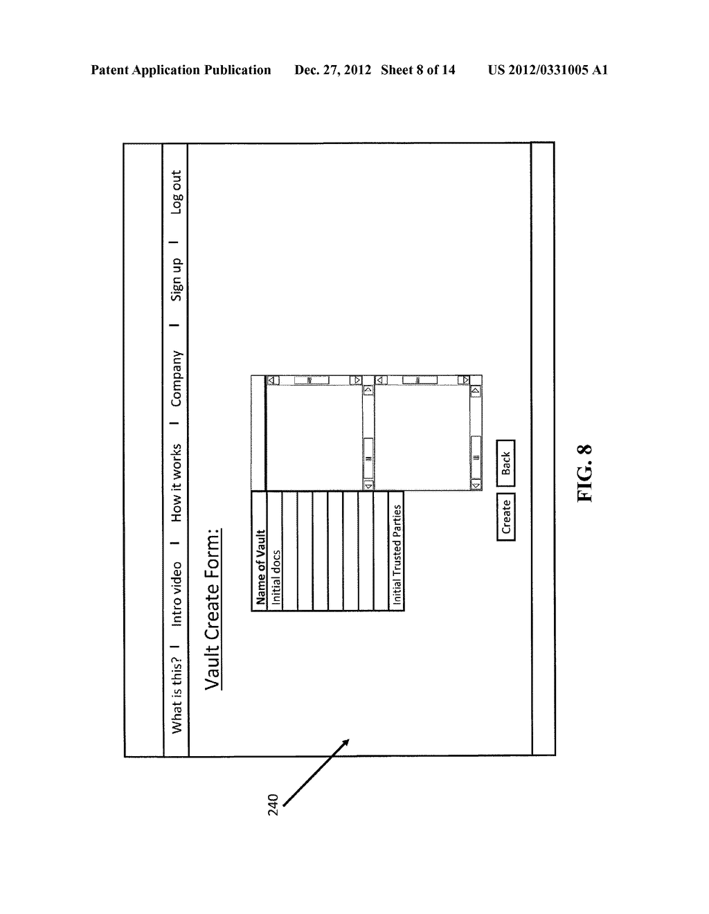 METHOD AND APPARATUS FOR STORING, SHARING, AND/OR ORGANIZING PERSONAL     INFORMATION - diagram, schematic, and image 09