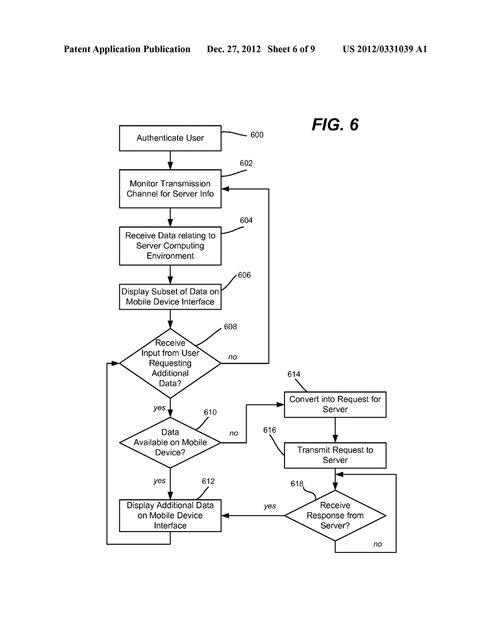 Remote Server Management Using a Mobile Computing Device - diagram, schematic, and image 07