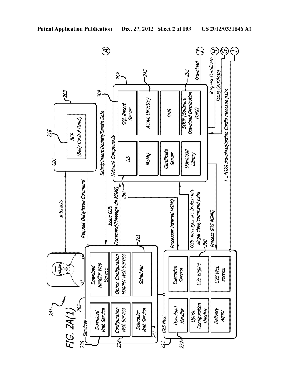 UDP BROADCAST FOR A USER INTERFACE IN A DOWNLOAD AND CONFIGURATION GAMING     METHOD - diagram, schematic, and image 03