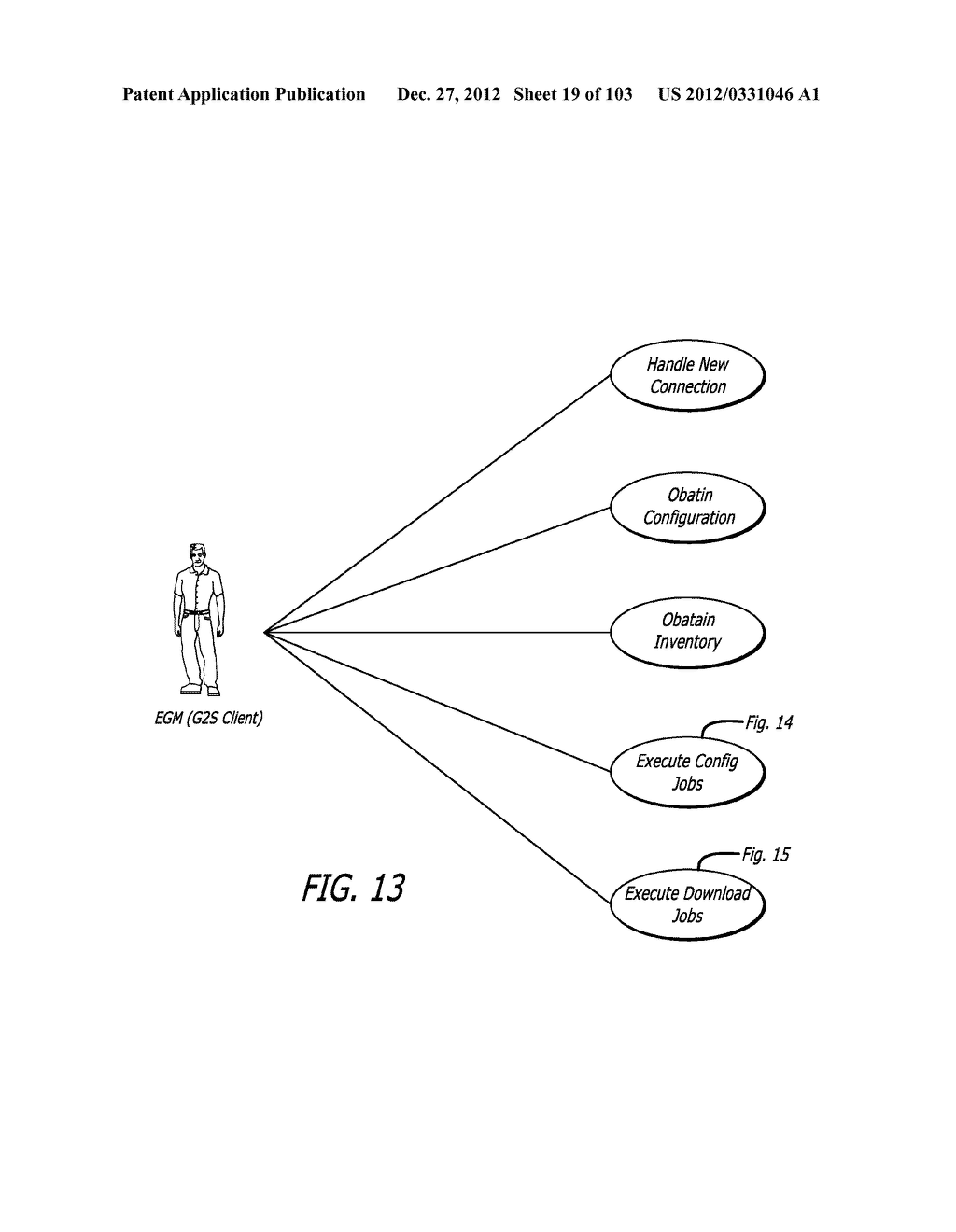 UDP BROADCAST FOR A USER INTERFACE IN A DOWNLOAD AND CONFIGURATION GAMING     METHOD - diagram, schematic, and image 20