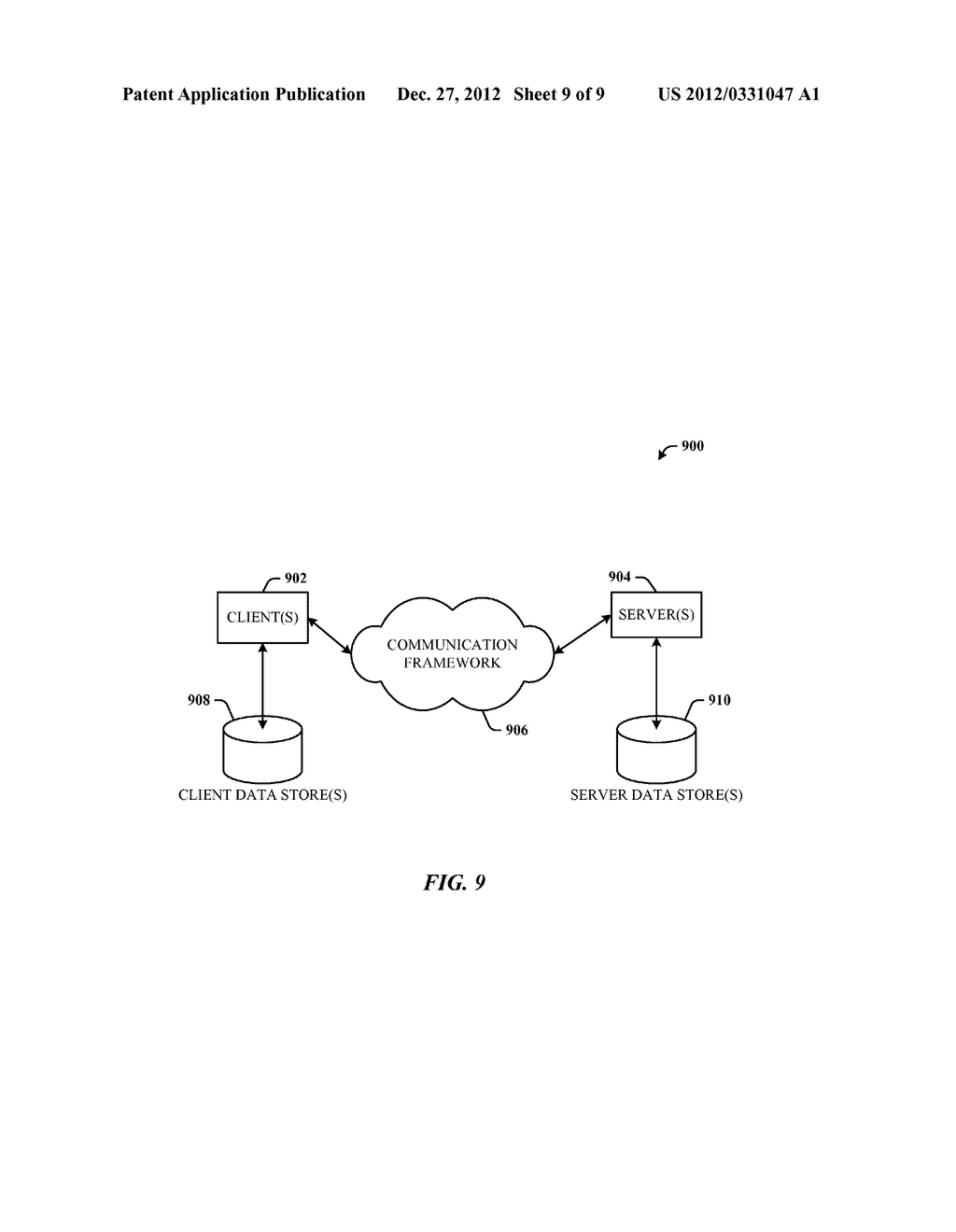 PUSH MECHANISM FOR EFFICIENTLY SENDING AGGREGATED DATA ITEMS TO CLIENT - diagram, schematic, and image 10