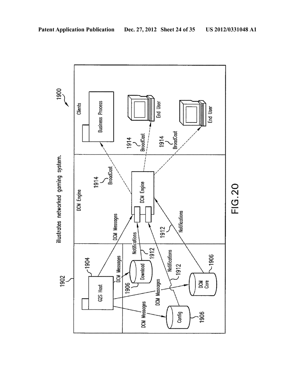 SYSTEM AND METHOD FOR ONE-WAY DELIVERY OF NOTIFICATIONS FROM     SERVER-TO-CLIENTS USING MODIFIED MULTICASTS - diagram, schematic, and image 25