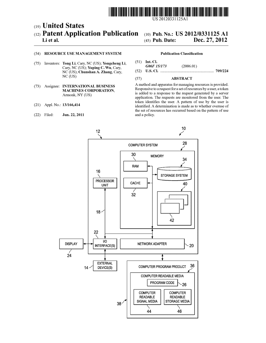 Resource Use Management System - diagram, schematic, and image 01