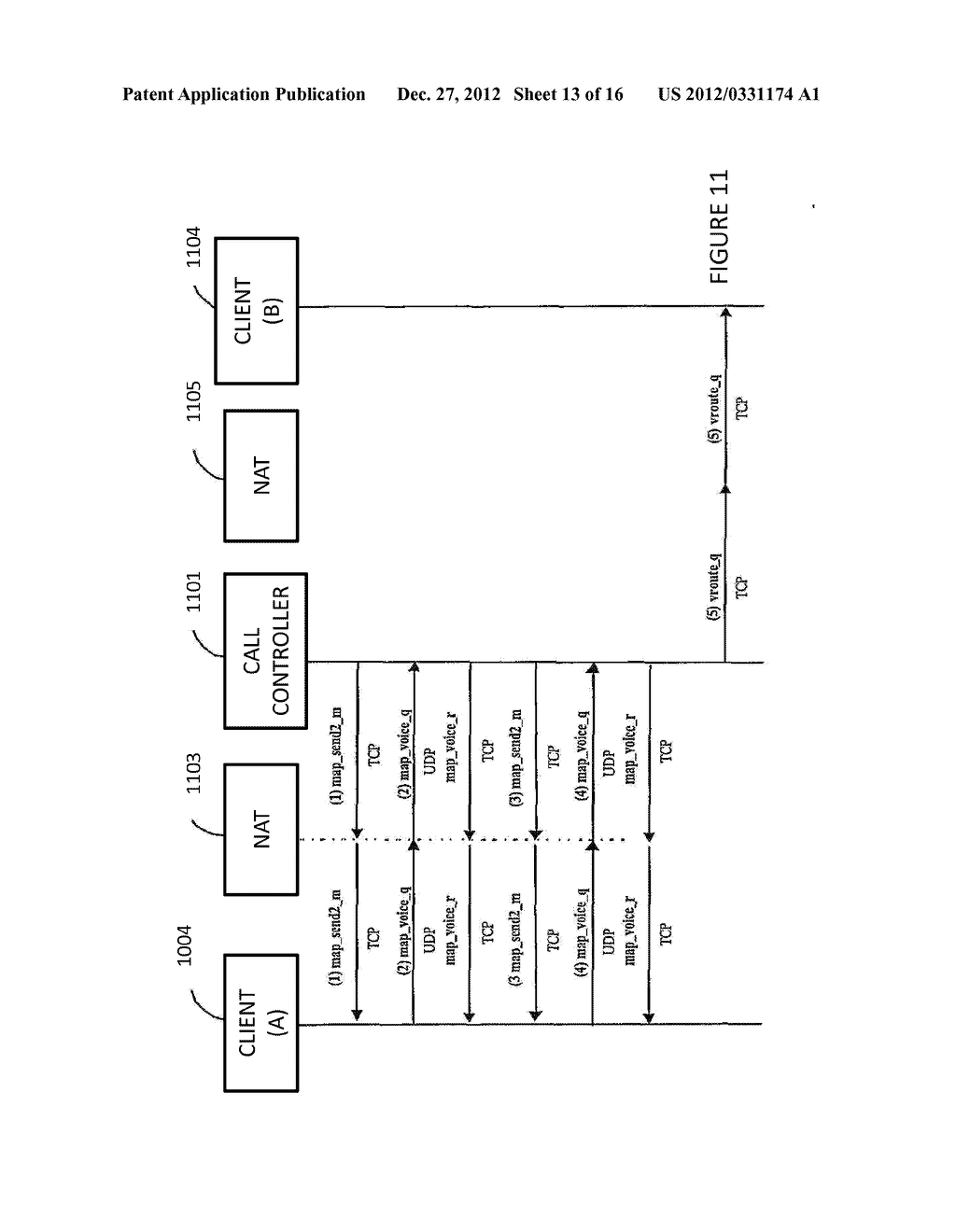 SYSTEM, METHOD AND COMPUTER PROGRAM PRODUCT FOR RESOLVING ADDRESSING IN A     NETWORK INCLUDING A NETWORK ADDRESS TRANSLATOR - diagram, schematic, and image 14