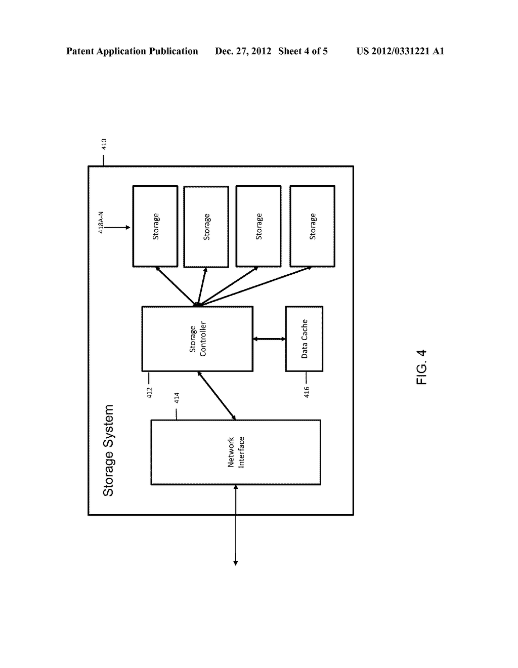 SEMICONDUCTOR STORAGE DEVICE-BASED HIGH-SPEED CACHE STORAGE SYSTEM - diagram, schematic, and image 05