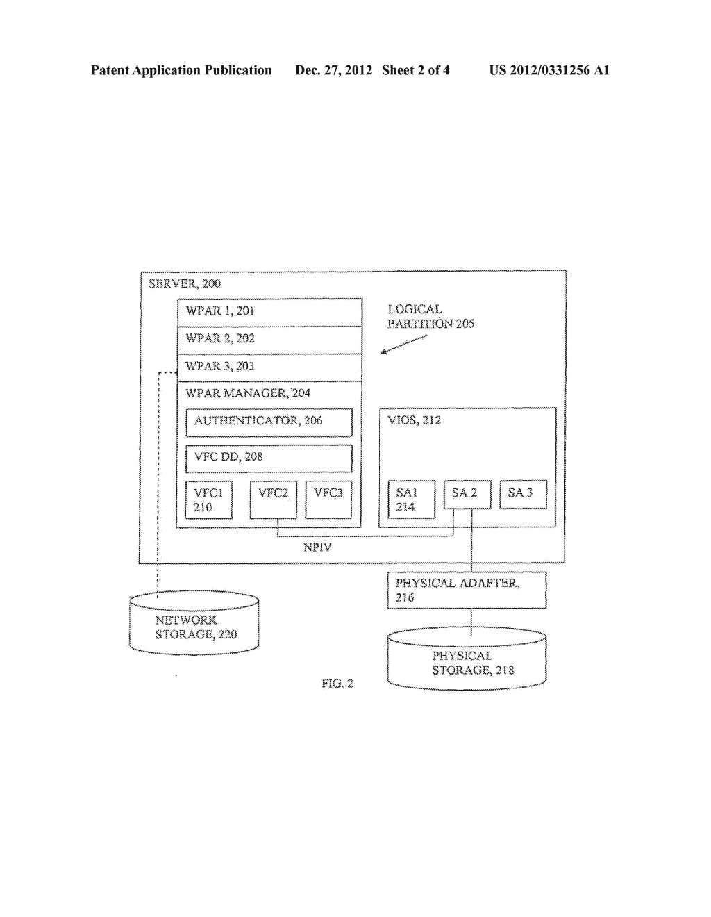 Virtualizing Storage for WPAR Clients Using Key Authentication - diagram, schematic, and image 03