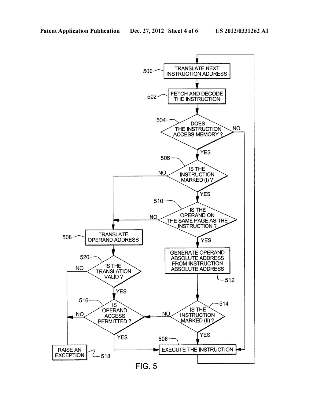 PERFORMING MEMORY ACCESSES WHILE OMITTING UNNECESSARY ADDRESS TRANSLATIONS - diagram, schematic, and image 05