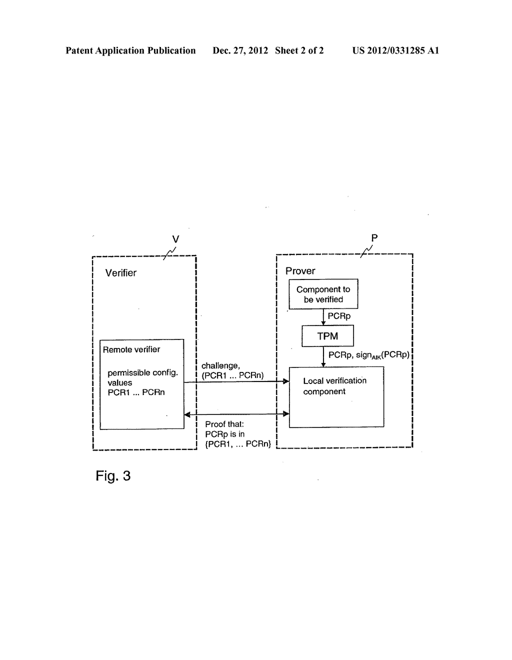 PRIVACY-PROTECTING INTEGRITY ATTESTATION OF A COMPUTING PLATFORM - diagram, schematic, and image 03