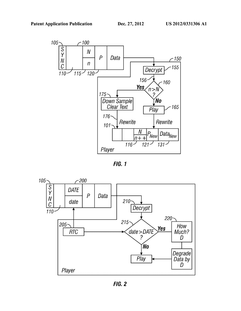 Adjustable resolution media format - diagram, schematic, and image 02