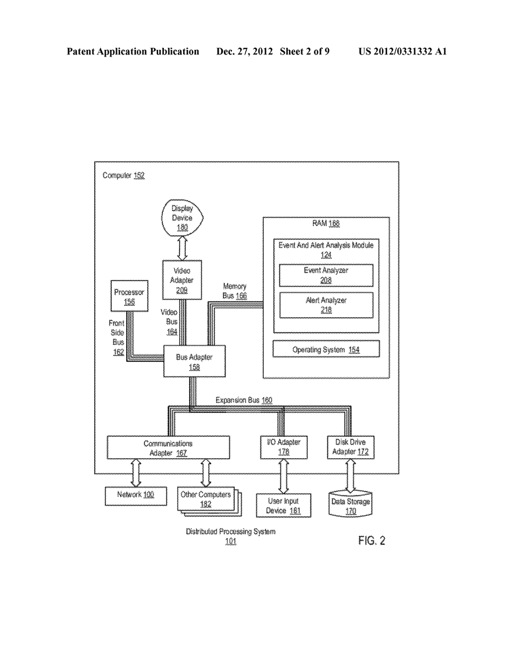 Restarting Event And Alert Analysis After A Shutdown In A Distributed     Processing System - diagram, schematic, and image 03