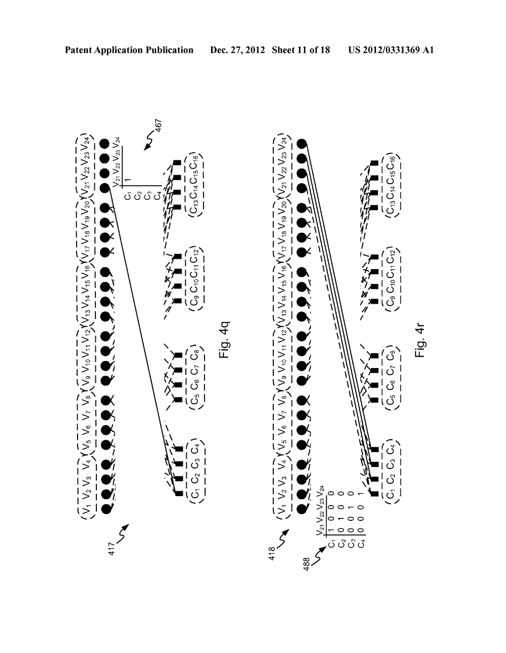 Systems and Methods for Error Correction Using Low Density Parity Check     Codes Using Multiple Layer Check Equations - diagram, schematic, and image 12