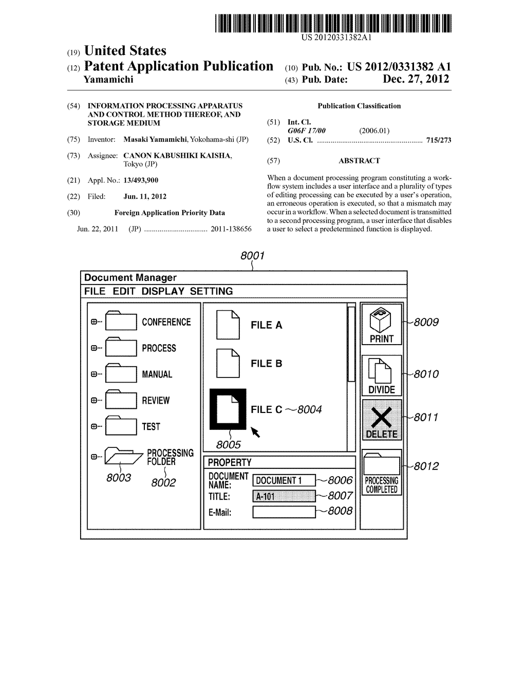 INFORMATION PROCESSING APPARATUS AND CONTROL METHOD THEREOF, AND STORAGE     MEDIUM - diagram, schematic, and image 01