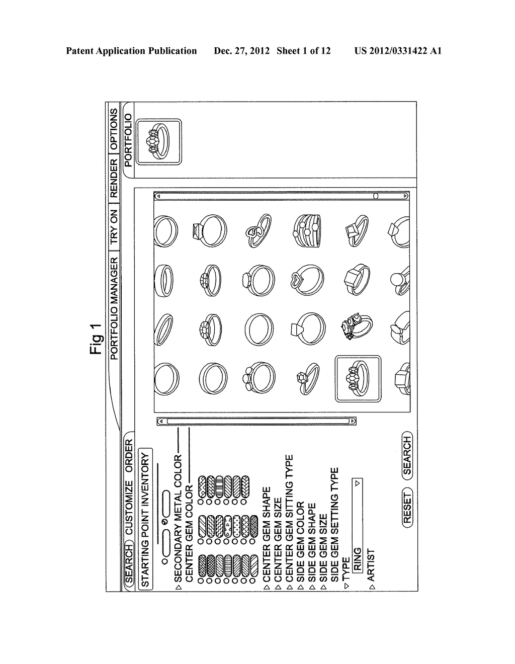 Custom Jewelry Configurator - diagram, schematic, and image 02