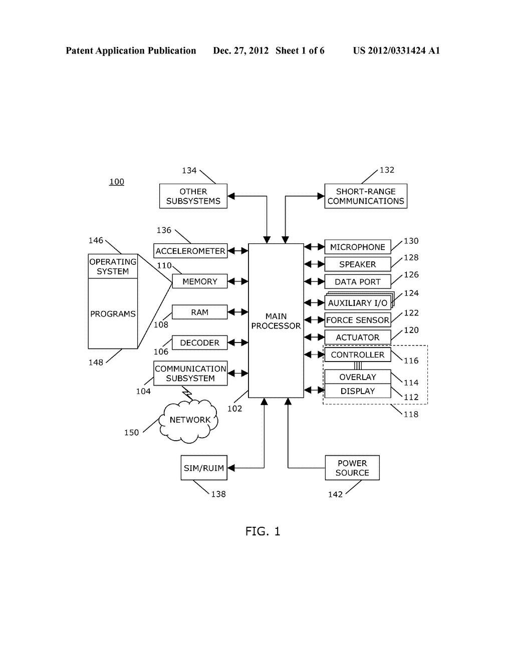 ELECTRONIC DEVICE AND METHOD OF DISPLAYING INFORMATION IN RESPONSE TO     INPUT - diagram, schematic, and image 02