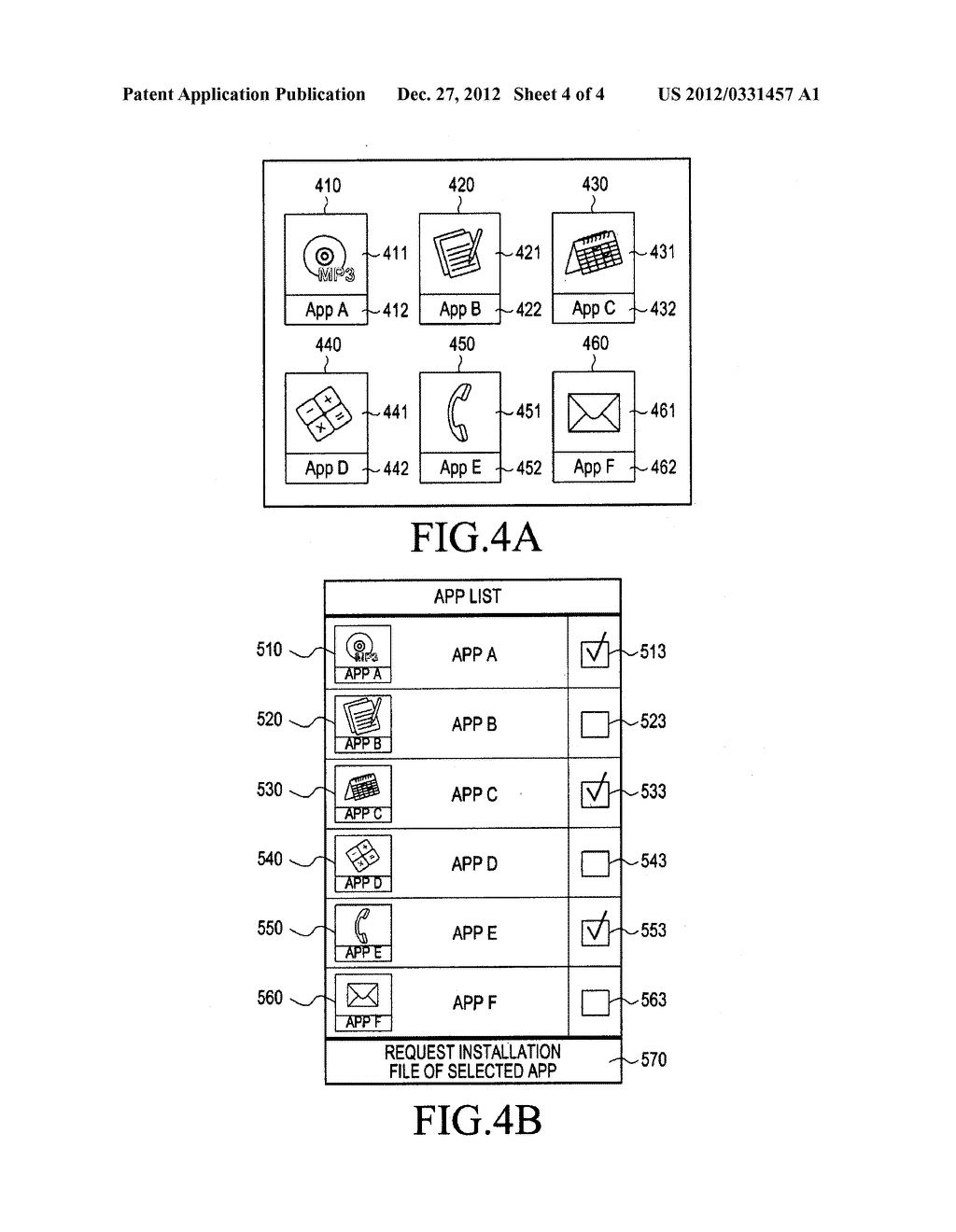 METHOD FOR INSTALLING APPLICATION IN PORTABLE TERMINAL - diagram, schematic, and image 05