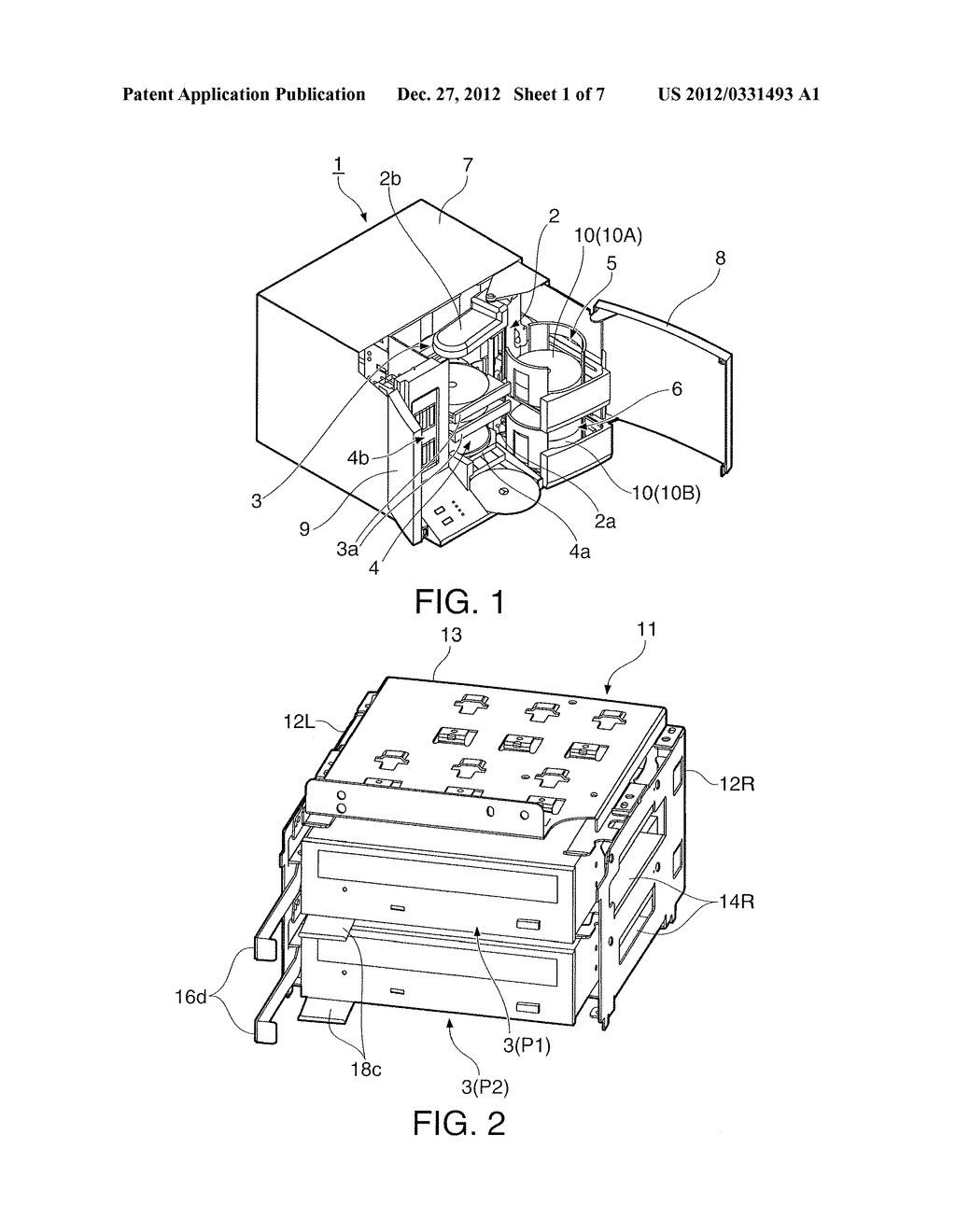 OPTICAL DISC PROCESSING DEVICE AND OPTICAL DRIVE INSTALLATION DEVICE - diagram, schematic, and image 02