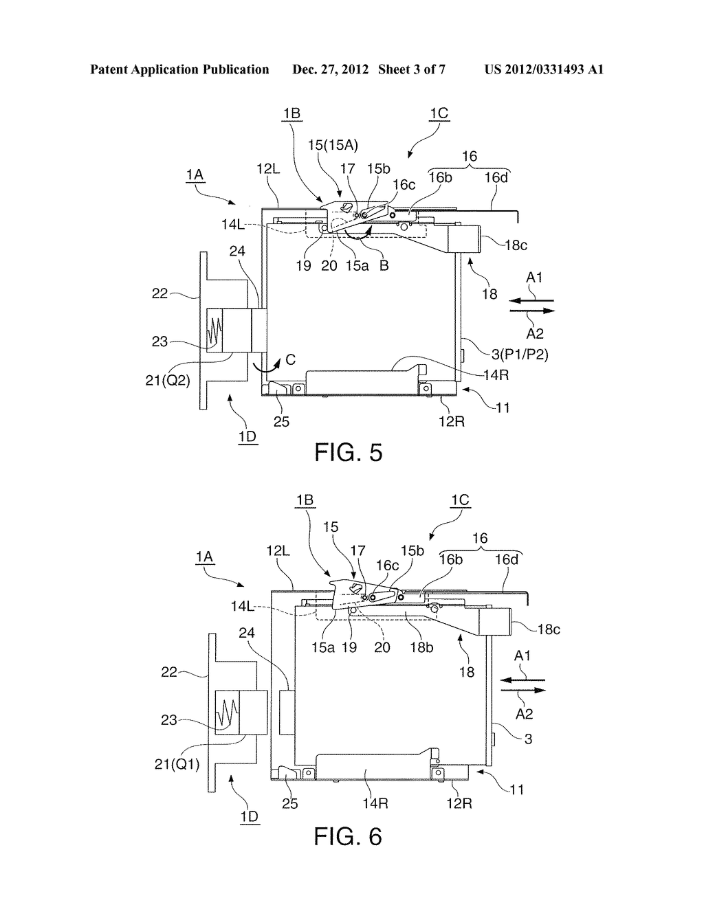 OPTICAL DISC PROCESSING DEVICE AND OPTICAL DRIVE INSTALLATION DEVICE - diagram, schematic, and image 04