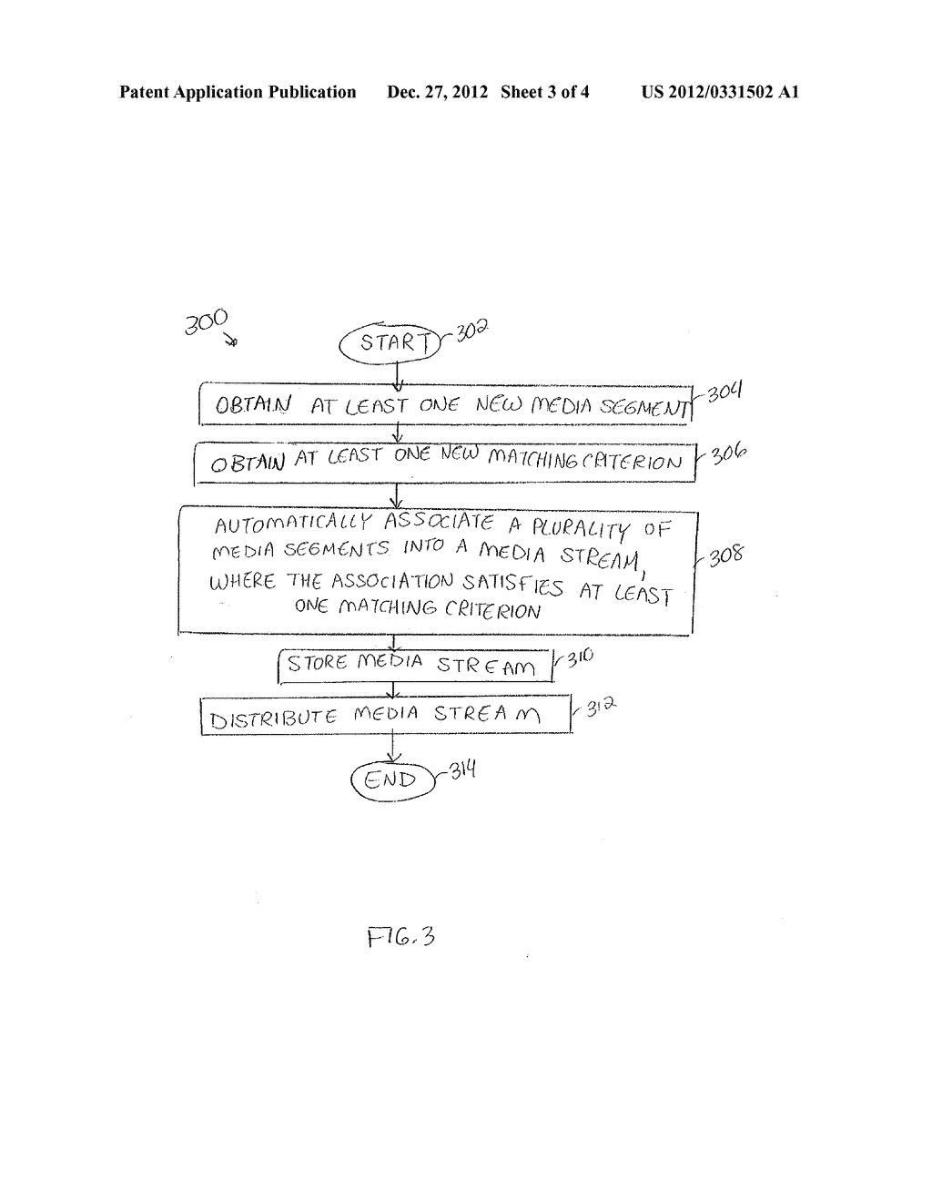 METHOD AND APPARATUS FOR AUTOMATICALLY CREATING MEDIA STREAMS - diagram, schematic, and image 04