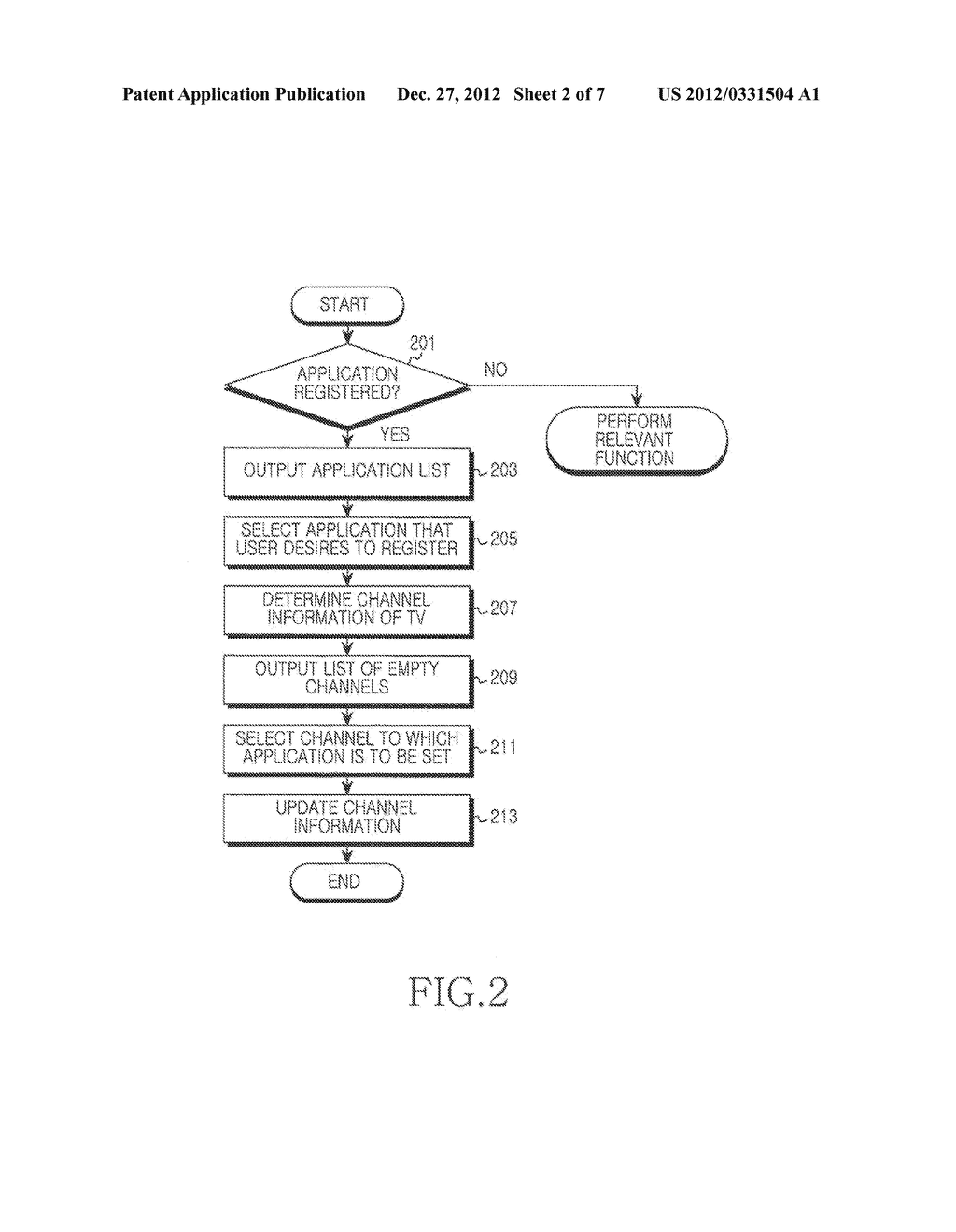 APPARATUS AND METHOD FOR EXECUTING APPLICATION IN MOBILE TERMINAL     PROVIDING BROADCAST RECEIVING SERVICE - diagram, schematic, and image 03